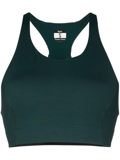 Rapha X Outdoor Voices Sports Bra In Green
