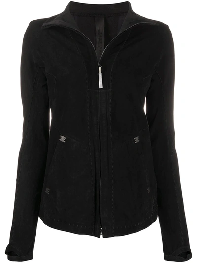 Isaac Sellam Experience Saugrenue Patchwork Jacket In Black