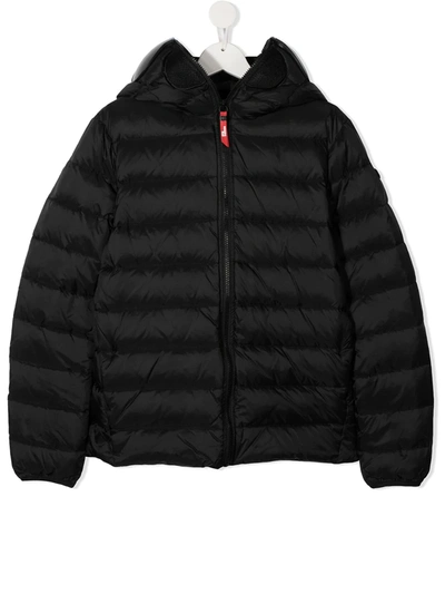 Ai Riders On The Storm Young Kids' Padded Jacket In Black
