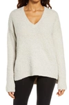 Ugg Cecilia V-neck Sweater In Driftwood