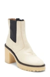 Free People James Chelsea Boot In White Leather