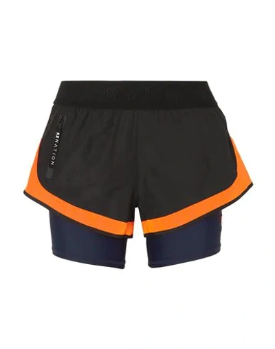 P.e Nation Shorts In Black