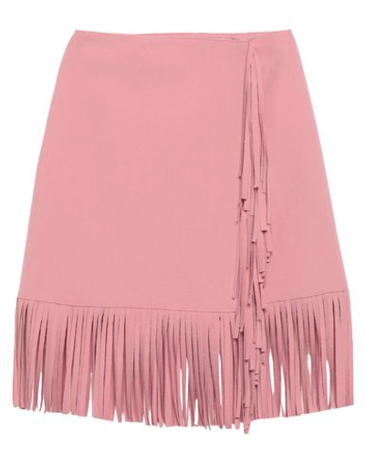 Msgm Mini Skirts In Pink