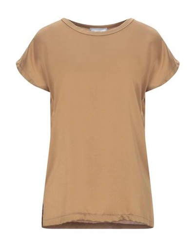 Hope Blouses In Camel