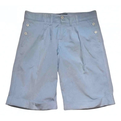 Pre-owned Gucci Turquoise Shorts