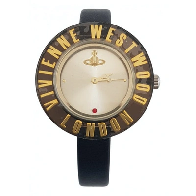 Pre-owned Vivienne Westwood Watch In Black