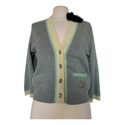 Pre-owned Queene And Belle Cashmere Cardigan In Multicolour