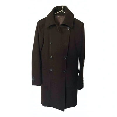 Pre-owned Mauro Grifoni Coat In Brown