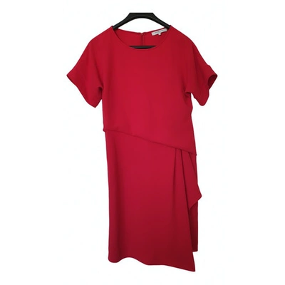 Pre-owned Gerard Darel Mid-length Dress In Red