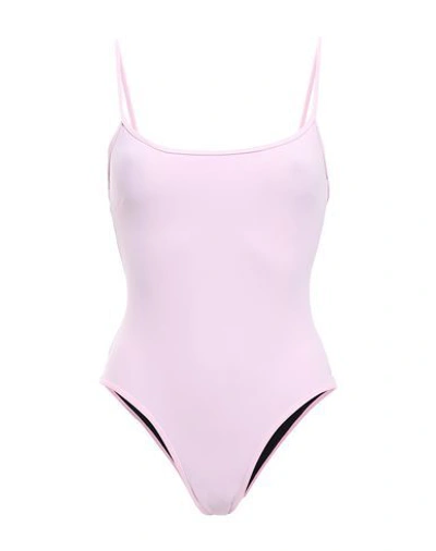 Rochelle Sara One-piece Swimsuits In Pink