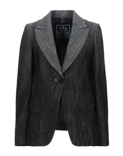 High By Claire Campbell Suit Jackets In Black