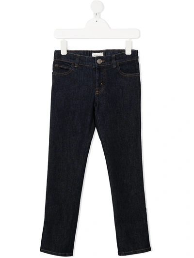 Gucci Kids' Skinny Jeans In Blue