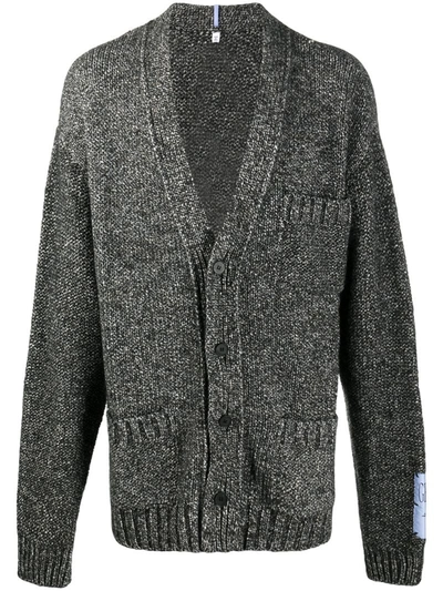 Mcq By Alexander Mcqueen Patch-pocket Cardigan In Black