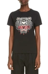 Kenzo Classic Tiger Graphic Tee In Black