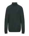 Massimo Alba Turtleneck In Dark Green