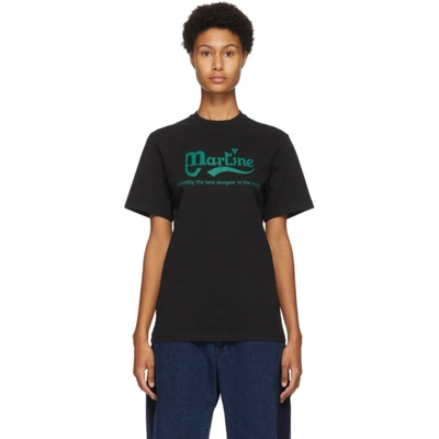 Martine Rose Black Phonox T-shirt