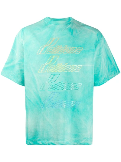 We11 Done Green Hand-bleached T-shirt