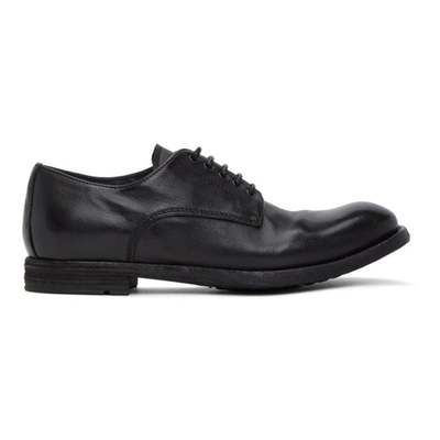 Officine Creative Black Journal 1 Derbys In Nero 1000