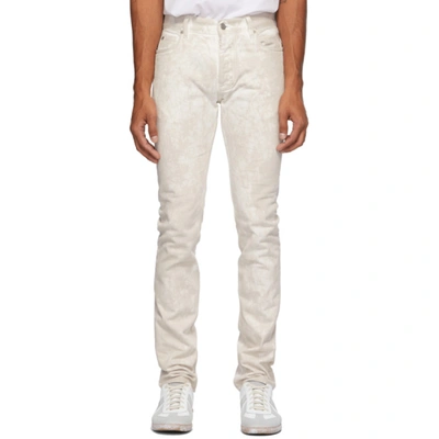 Maison Margiela Vintage Effect Jeans In White