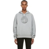 Versace Grey College-fit Medusa Hoodie In A8026 Grey