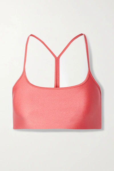 All Access Chorus Stretch Sports Bra In Pink