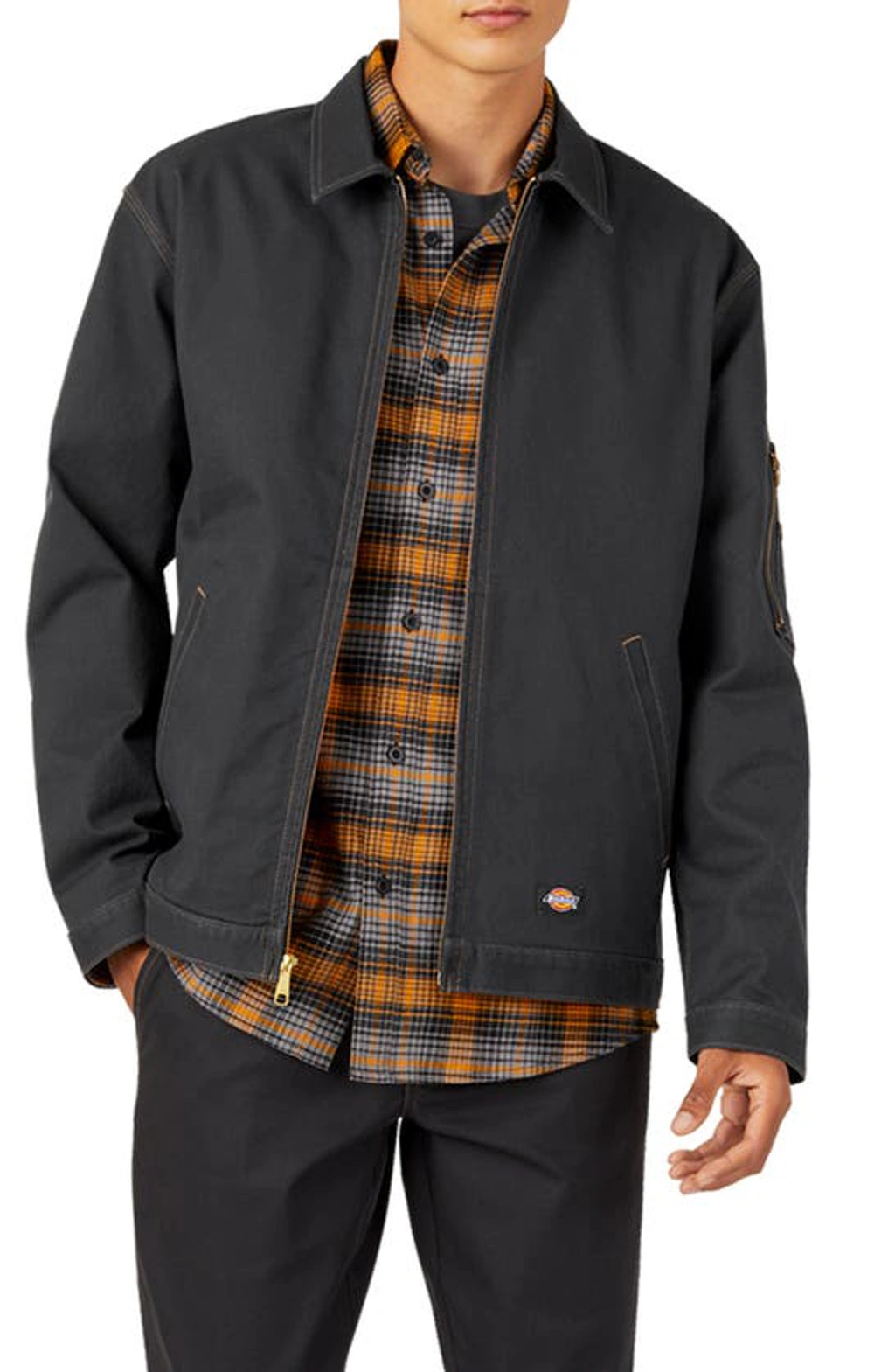 Dickies Lined Eisenhower Jacket Dk00tj15blk1 In Black ModeSens