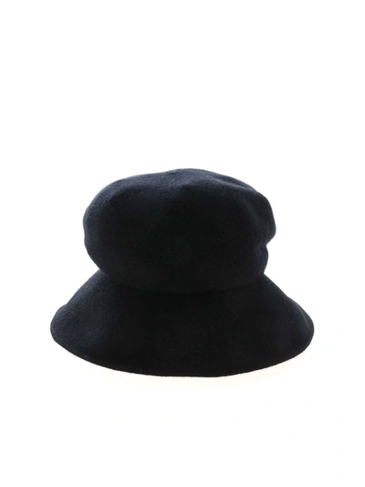 Kangra Cashmere Merino Wool, Silk And Cashmere Hat In Black