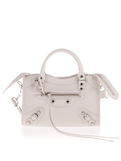 Balenciaga Classic City Bag In White