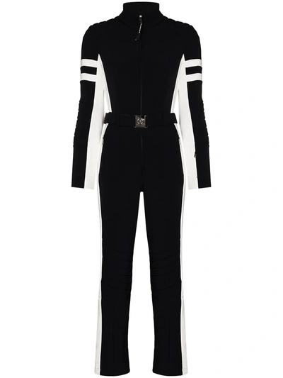 Bogner Cat Belted Soft-shell Ski Suit In Black