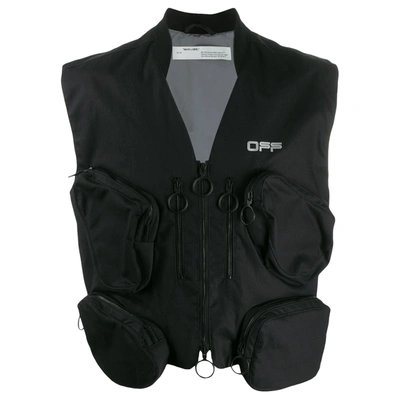 Pre-owned Off-white  Tactical Multipocket Vest Black