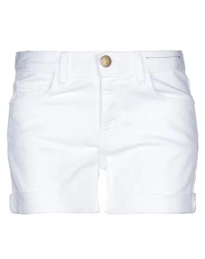 Current Elliott Denim Shorts In White