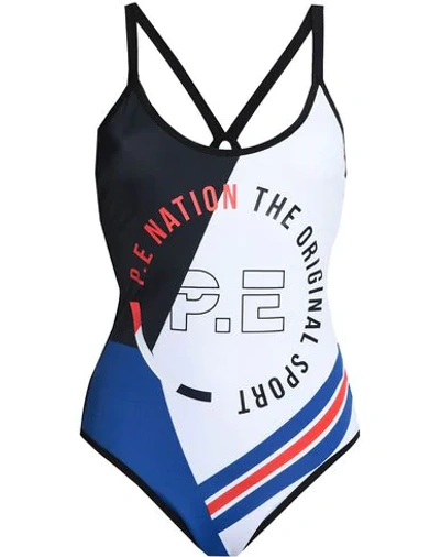 P.e Nation One-piece Swimsuits In Black