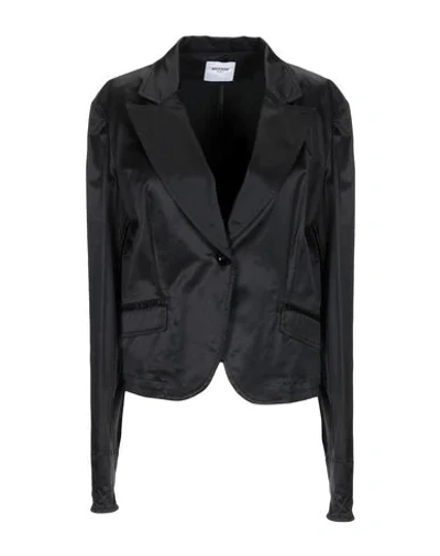 Moschino Suit Jackets In Black