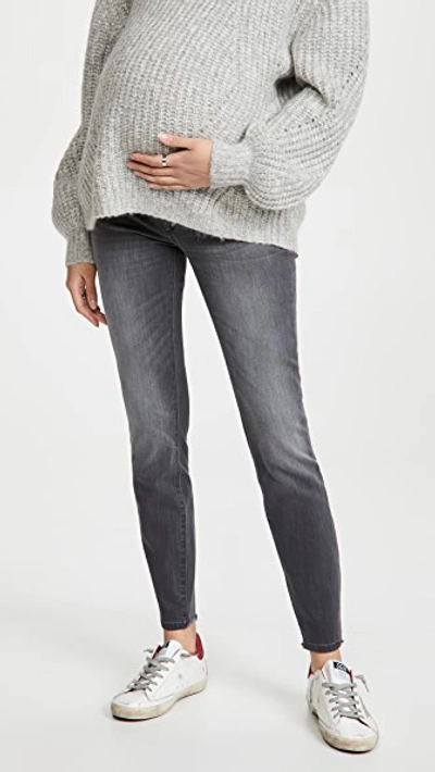 Dl 1961 Emma Skinny Maternity Instasculpt Jeans In Grey