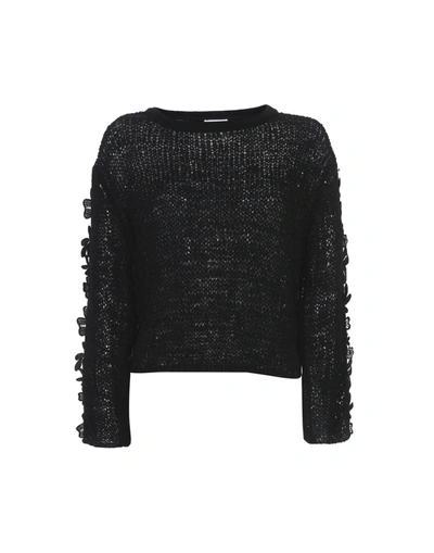 See By Chloé Crewneck Sweater In Black