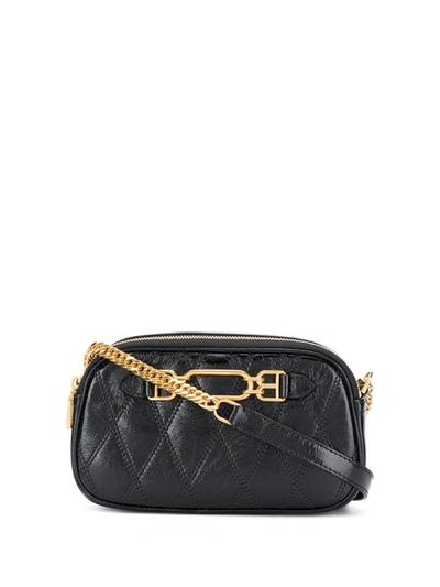 Bally Venni Mini Quilted Leather Camera Bag In Black ModeSens