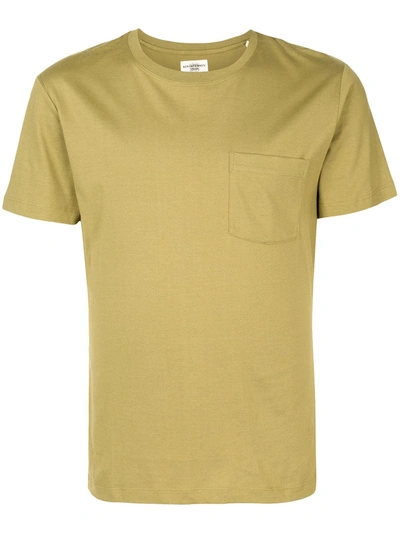 Kent & Curwen Short-sleeved Cotton T-shirt In Green
