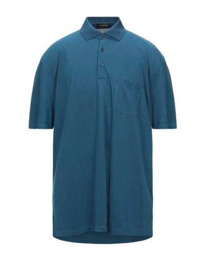 Zegna Polo Shirt In Blue