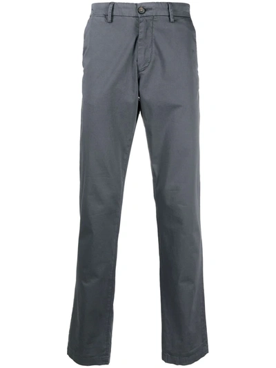 Trussardi Slim-fit Trousers In Grey