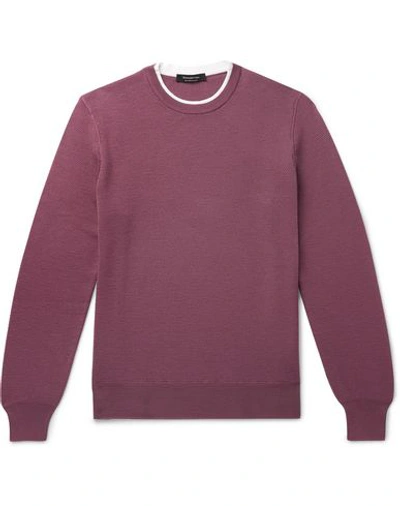 Ermenegildo Zegna Sweaters In Pastel Pink
