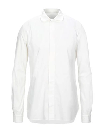 Rick Owens Shirts In White