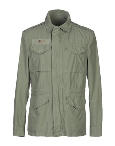 Barbed Jackets In Military Green