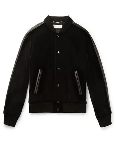 Saint Laurent Jackets In Black