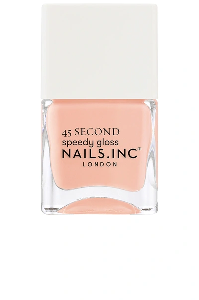 Nails.inc Speedy In Cruising In Carnaby Street Peach Out