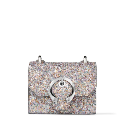 Jimmy Choo Glitter-embellished Mini Paris Cross-body Bag
