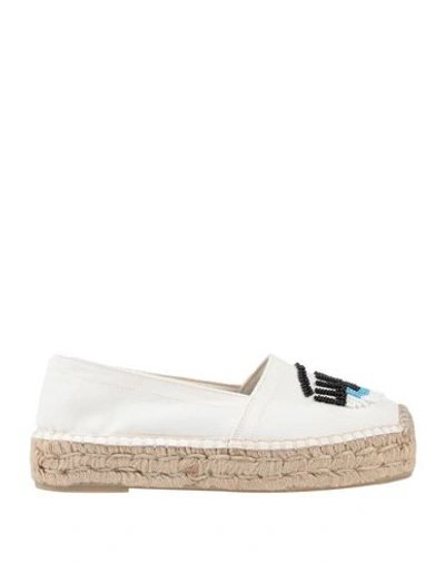 Chiara Ferragni Espadrilles In Ivory