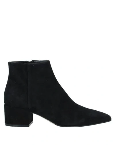 Sergio Rossi Ankle Boots In Black