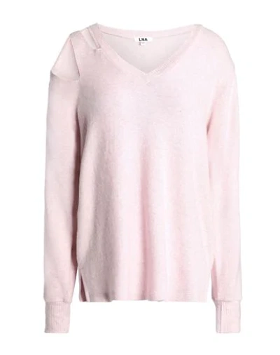 Lna Sweaters In Light Pink