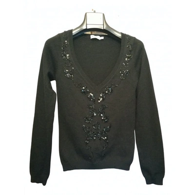 Pre-owned Moschino Cheap And Chic Silk Cardigan In Black