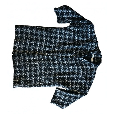 Pre-owned Iro Wool Peacoat In Black